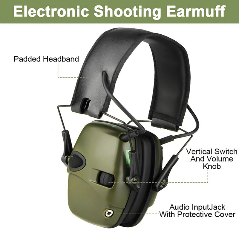 Electronic Shooting Hearing Protection Headphones