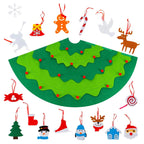 🎄 Felt Christmas Tree – Fun, No-Mess Holiday Magic! 🧬✨