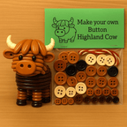 ✨DIY Button Animal Ornaments