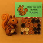 ✨DIY Button Animal Ornaments