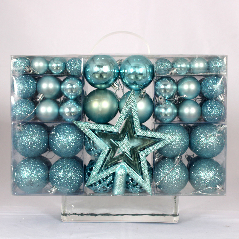 101PCS Christmas Tree Baubles Ornament Set