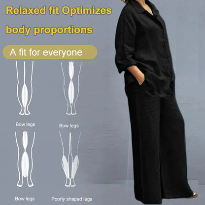 Fashionable Women's Cotton & Linen Co-ords