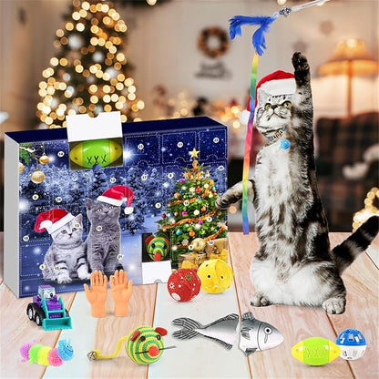 🎄🎁Christmas Countdown Cat & Dog Toys Advent Calendar🐾🥳