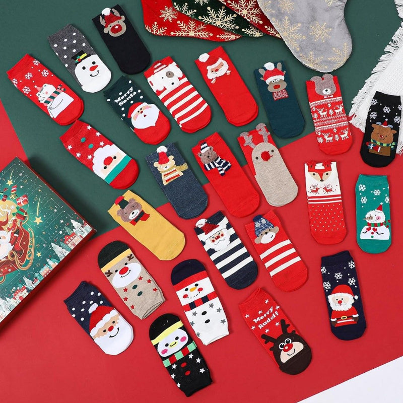 Christmas Socks Advent Calendar