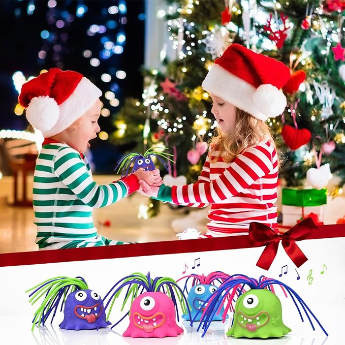 👾Hair Pulling Monster Stress Relief Toy - Stretchy Sensory Fidget Tool for Anxiety & Focus, Safe for Kids/Adults 🎯✨