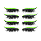 2 in 1 Eye Shadow and Eyelash Stickers with Glitter