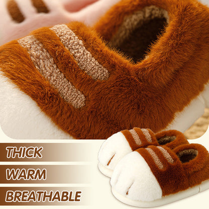 Cozy Cat Paw Slippers - Soft & Warm