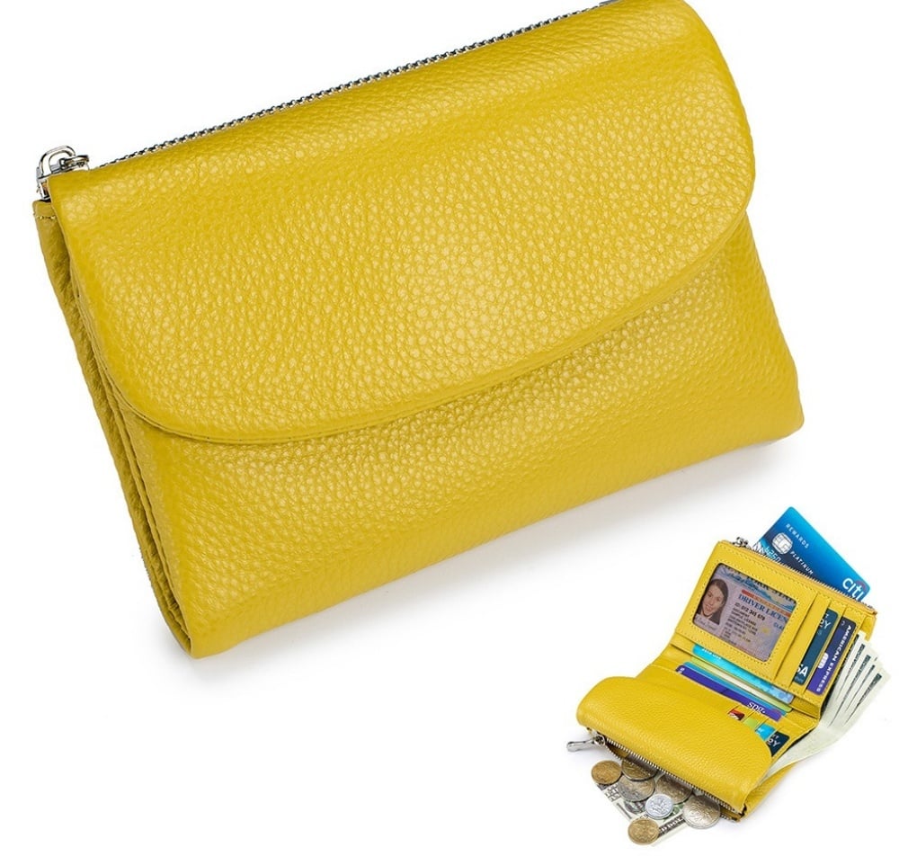 ⏰ Unisex Wallet Made Of Pebble Leather 🔥