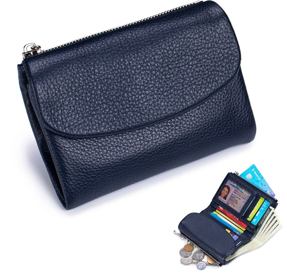 ⏰ Unisex Wallet Made Of Pebble Leather 🔥