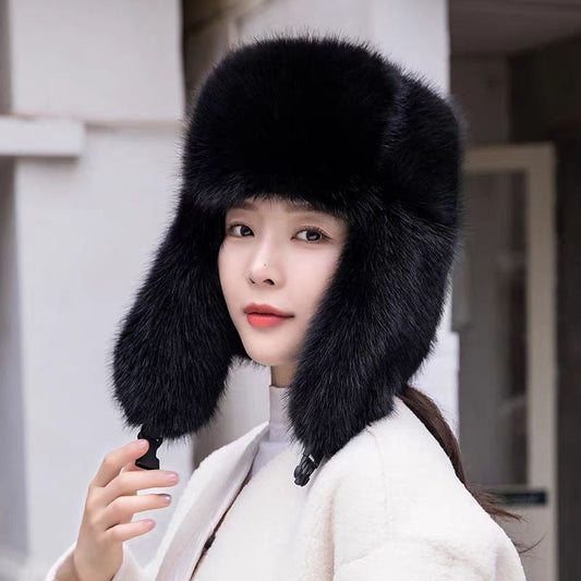 🎁Women's Fluffy Trapper Hat with Ear Flaps🔥
