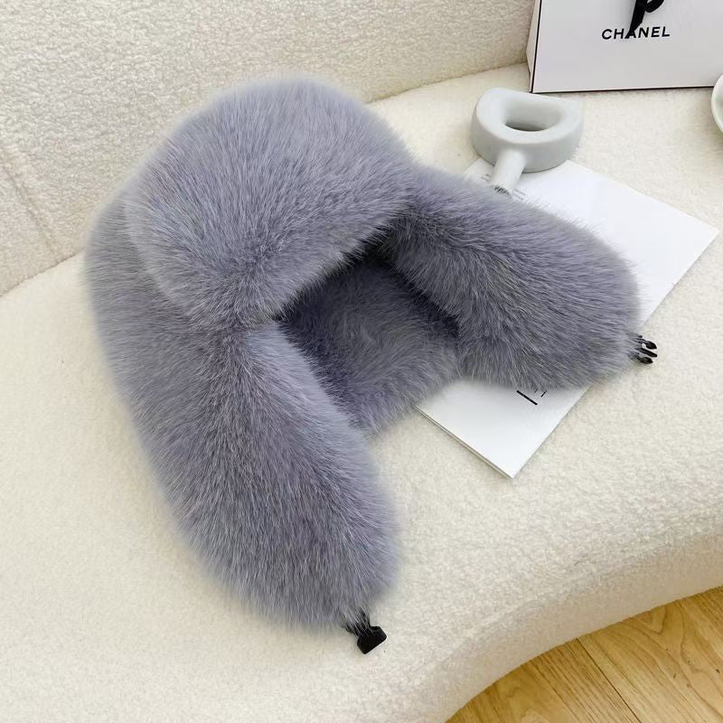 🎁Women's Fluffy Trapper Hat with Ear Flaps🔥