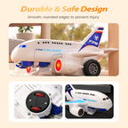 2-in-1 Electric Transforming Airplane Robot Toys