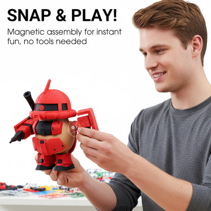 🔥Magnetic Assembly Capybara Mecha Figurine