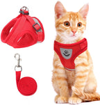 Adjustable Breathable And Light-up Harness and Leash Set for Pets