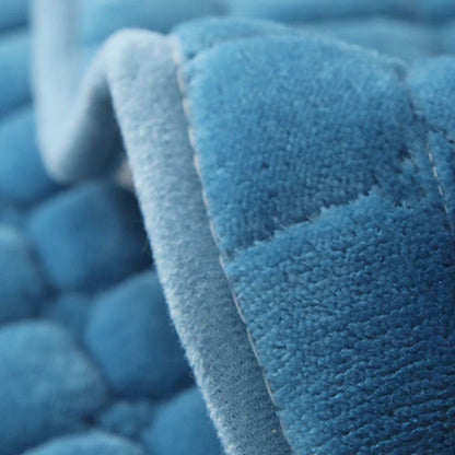Winter Non-Slip Thick Plush Sofa Cover