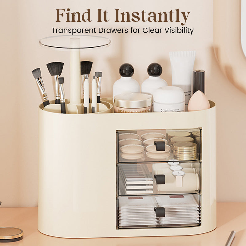 Multi-Compartment Beauty Storage Caddy