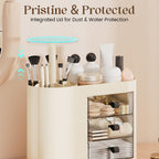 Multi-Compartment Beauty Storage Caddy