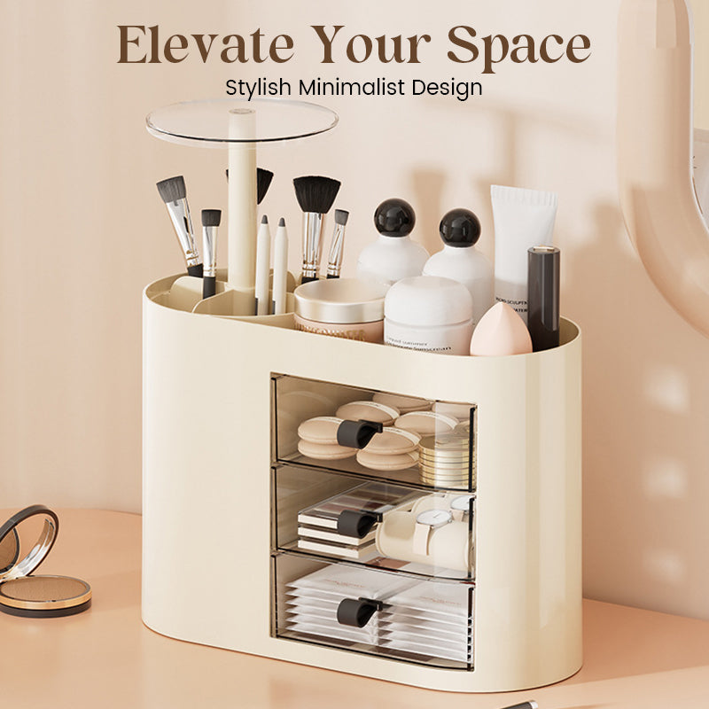 Multi-Compartment Beauty Storage Caddy