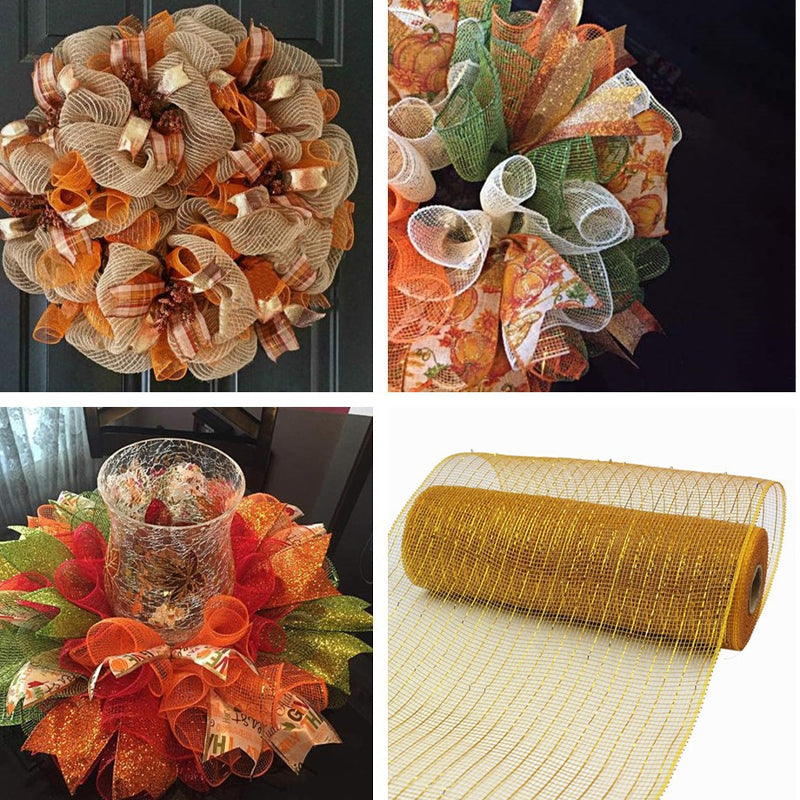 Mesh Ribbon for Christmas & Holiday Decor