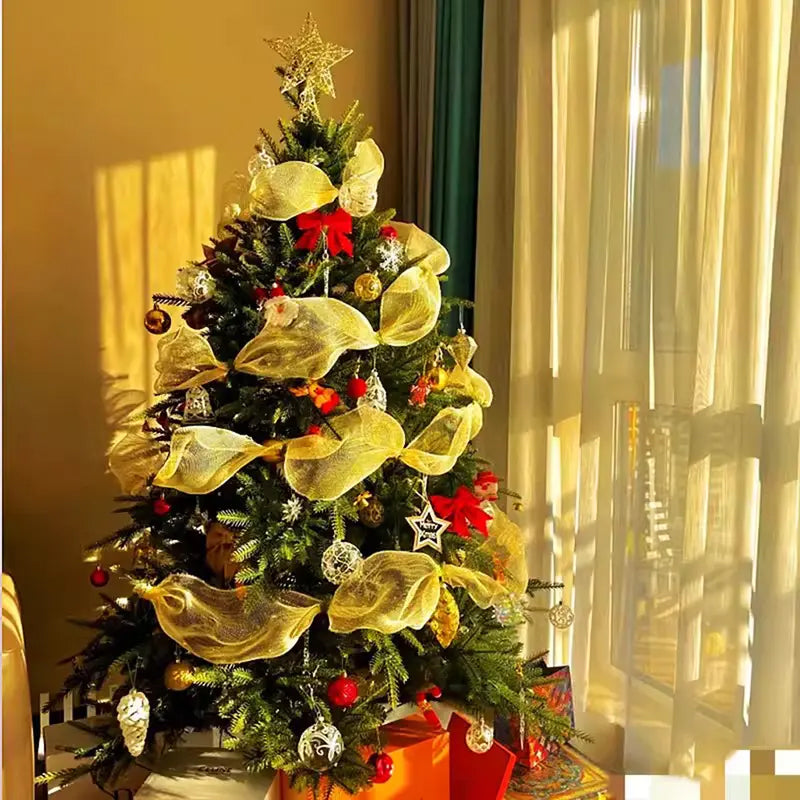 Mesh Ribbon for Christmas & Holiday Decor