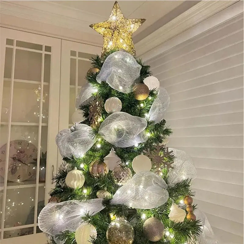 Mesh Ribbon for Christmas & Holiday Decor