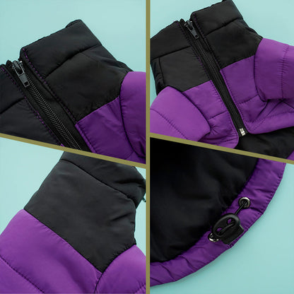 Warm Jacket with Zipper for Dogs & Cats