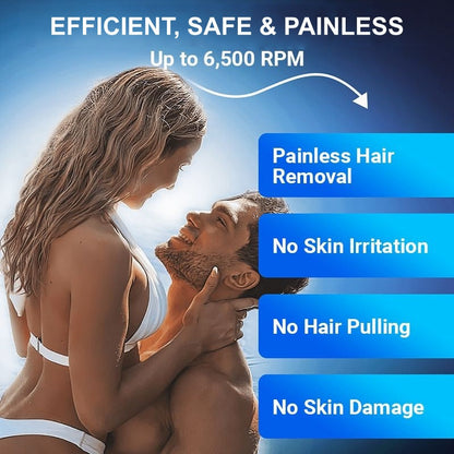 ✨ Portable Multifunctional Electric Shaver – Dual ring blades, IPX4 waterproof and compact UFO design 🪒⚡