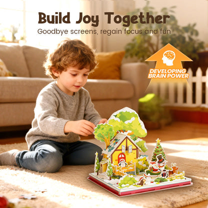 🎅Christmas gifts🎁3D DIY Christmas Puzzle Kit