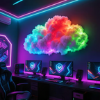 DIY USB-Powered Thundercloud LED Light Decor