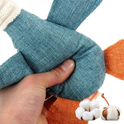 Animal Sounding Plush Chew Toy