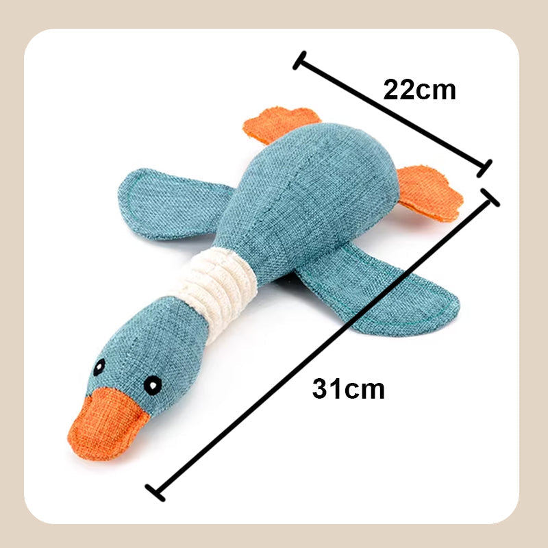 Animal Sounding Plush Chew Toy