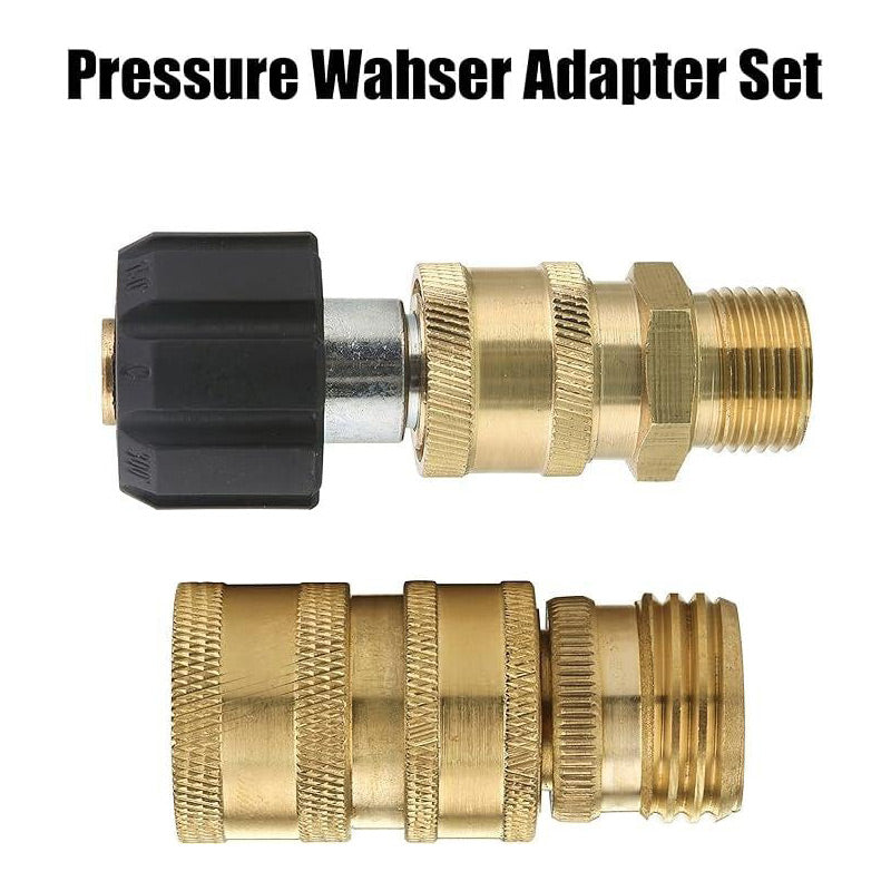 ✨High-Pressure Washer Connector Set, Includes 8 Accessories.