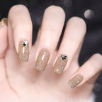 Glitter Crushed Rhinestones Nail Gel Polish