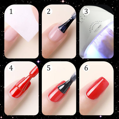 Glitter Crushed Rhinestones Nail Gel Polish