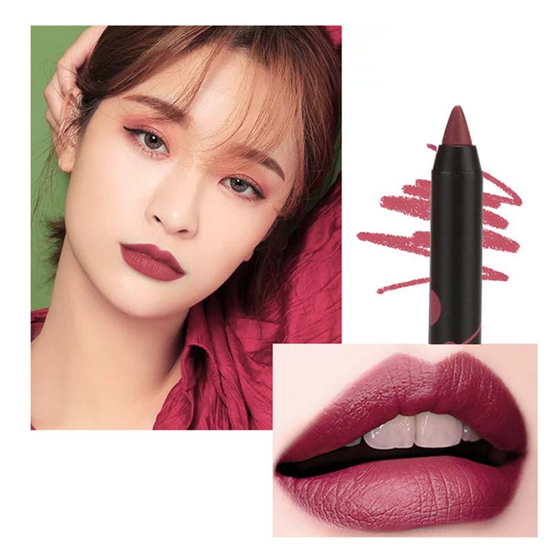 Long-Lasting Waterproof Smudge-Proof Lip Pencil