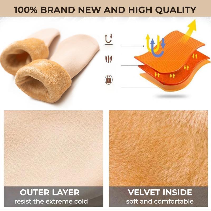 ❄️🎁5/10PCS Unisex Thickened Fleece Lined Cold-Proof Winter Socks