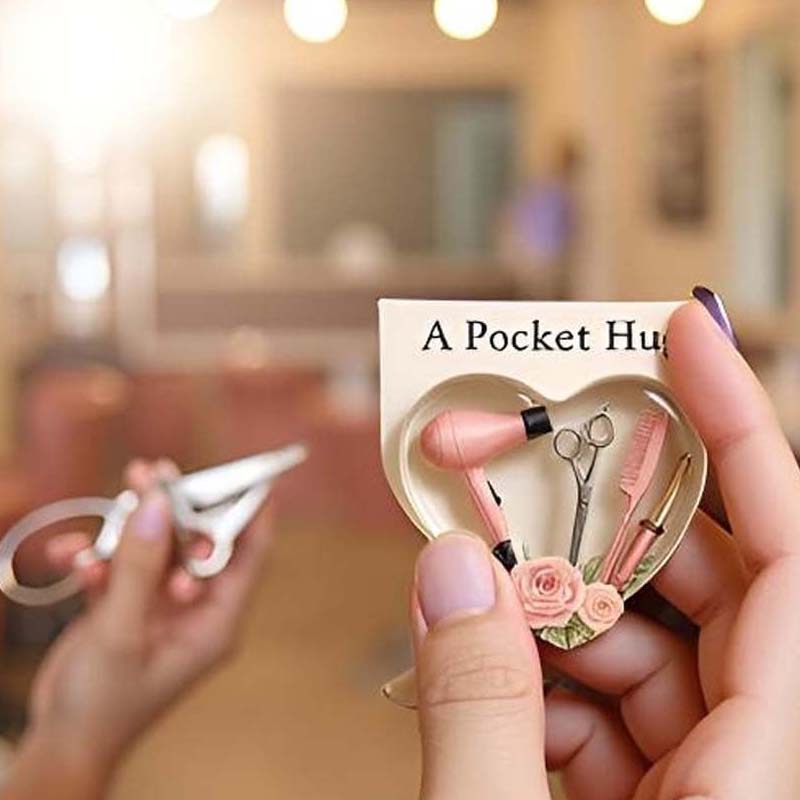 Heart Pocket Hug for Hair Stylists