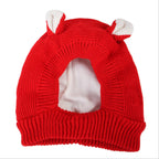 Cute Warm Knitted Dog Hat