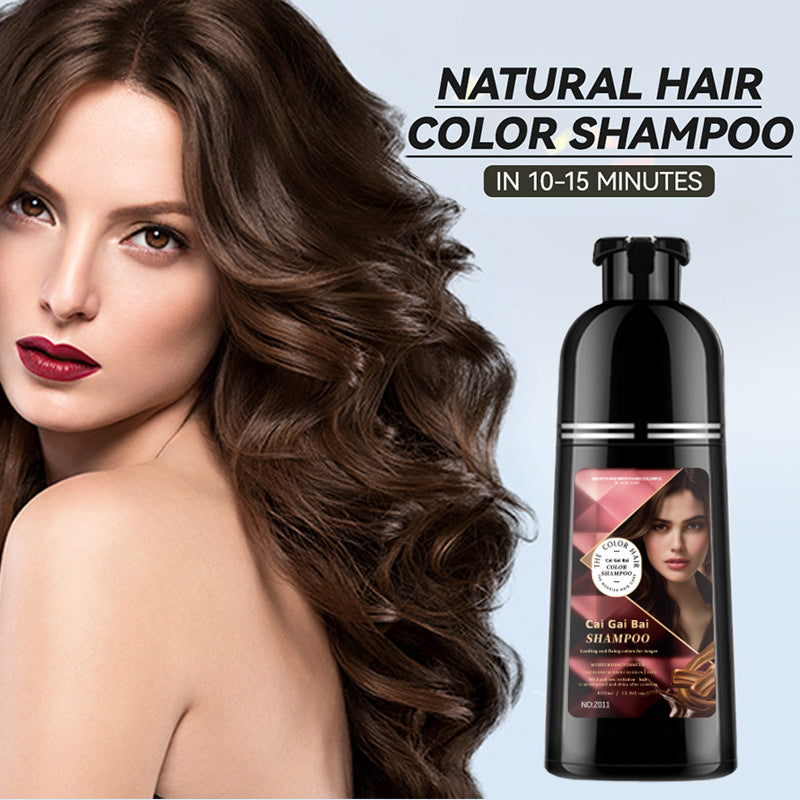 🔥Hot Sale Offers-Herbal Extract Instant Hair Color Shampoo for Men & Women