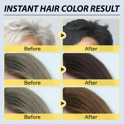 🔥Hot Sale Offers-Herbal Extract Instant Hair Color Shampoo for Men & Women