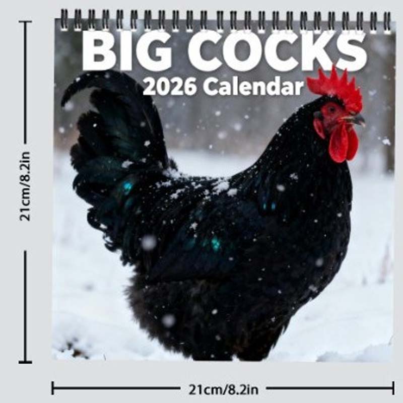 Funny Animal Calendar 2026 Calendar