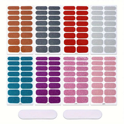 💅 Waterproof Self-adhesive Glitter Nail Stickers