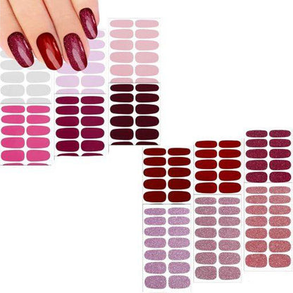 💅 Waterproof Self-adhesive Glitter Nail Stickers