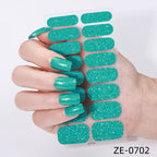 💅 Waterproof Self-adhesive Glitter Nail Stickers