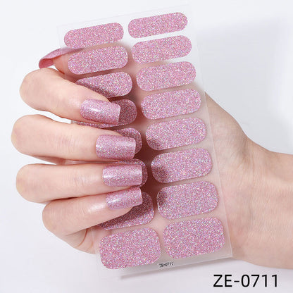 💅 Waterproof Self-adhesive Glitter Nail Stickers