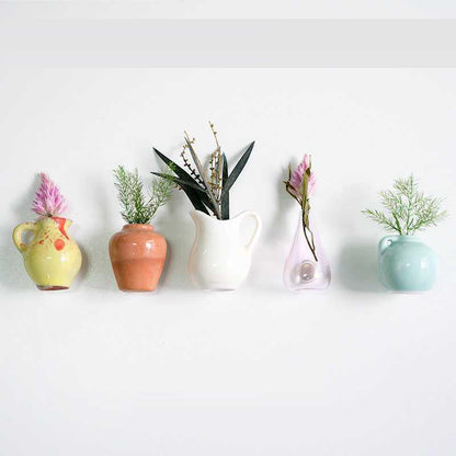 Mini Ceramic Vase Fridge Magnet