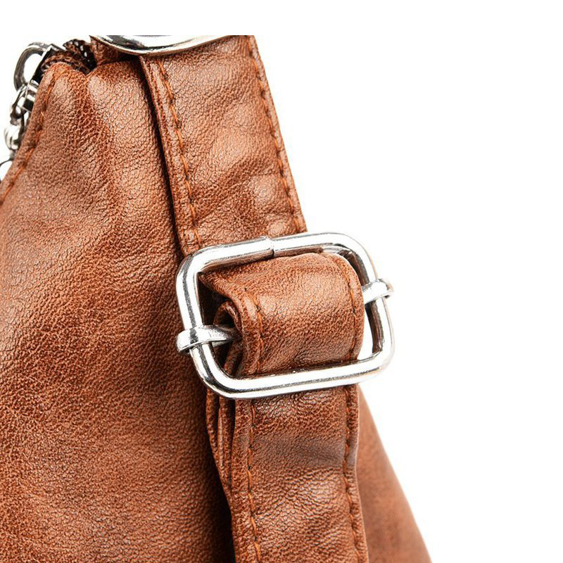 👜 Convertible Multi-Pocket Shoulder Bag for Women – 3-in-1 Crossbody & Tote