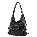 🔥Women's Convertible Multi-Pocket Shoulder Bag - 3 Ways to Wear 🎒