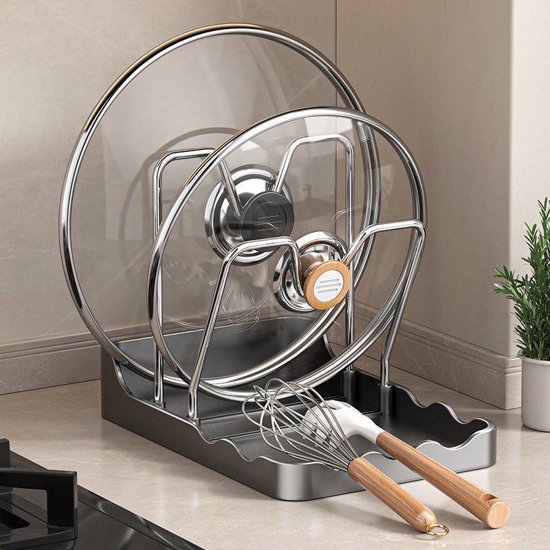 Multifunctional Pot Lid & Cutting Board Holder