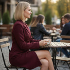Women’s Elegant V-Neck Wrap Blazer Mini Dress